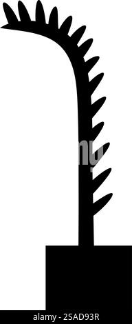 Elemento geroglifico egiziano. Aiuta a creare un design storicaal aaand trvel. Illustrazione vettoriale. geroglifici senza cuciture Illustrazione Vettoriale