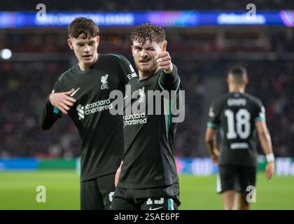 Eindhoven, Paesi Bassi. 29 gennaio 2025. Durante la partita di UEFA Champions League al Philips Stadion di Eindhoven. Il credito per immagini dovrebbe essere: Ian Stephen/Sportimage Credit: Sportimage Ltd/Alamy Live News Foto Stock