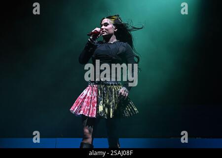 REGNO UNITO. 29 gennaio 2025. LONDRA, INGHILTERRA - GENNAIO 29: Kehlani (Kehlani Ashley Parrish) si esibisce alla O2 Arena di Greenwich il 29 gennaio 2025 a Londra, Inghilterra. CAP/Mar © Mar/Capital Pictures credito: Capital Pictures/Alamy Live News Foto Stock