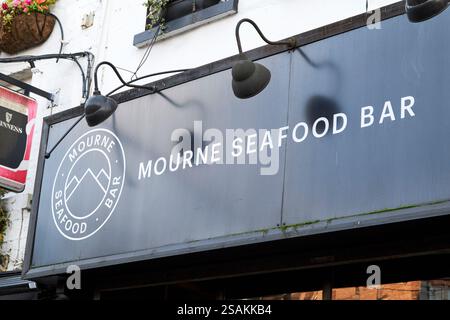 mourne seafood bar belfast, irlanda del nord, regno unito Foto Stock