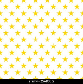 Le stelle modellano lo sfondo senza cuciture. Disegno di illustrazione vettoriale. Abstract seamless Stars Vector pattern. EPS 10 Illustrazione Vettoriale