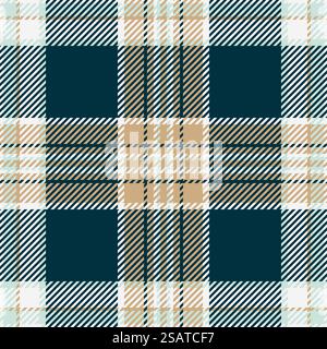 Design tessile in plaid testurizzato. Motivo a scacchi tartan per camicia, abito, tuta, stampa di carta da imballaggio, invito e buono regalo. Design tessile in plaid testurizzato. Campione in tessuto a scacchi per camicia, abito, tuta, stampa di carta da imballaggio, invito e carta regalo. Illustrazione Vettoriale