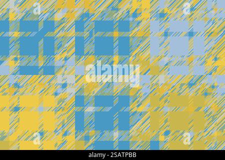 Moderno sfondo glitch. Vettore di campitura astratta geometrica a colori. Le linee danneggiate i difetti incidono sulla carta da parati. Motivo grunge. Moderno sfondo glitch. Vettore di campitura astratta geometrica a colori. Illustrazione Vettoriale