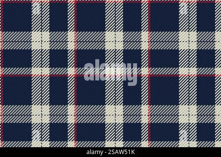Motivo senza cuciture di tartan scozzese. Sfondo ripetibile con trama a quadretti. Sfondo vettoriale piatto con stampa tessile a righe. Motivo senza cuciture di tartan scozzese. Sfondo ripetibile con trama a quadretti. Stampa in tessuto a righe con sfondo vettoriale. Illustrazione Vettoriale