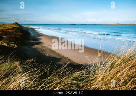 Whiterocks Beach a Portrush, Irlanda del Nord Foto Stock