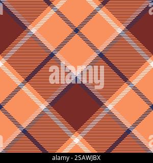 Vettore pattern plaid. Controllare la struttura del tessuto. Design in tessuto senza cuciture per abiti, stampa su carta o sfondo Web. Vettore pattern plaid. Controllare la struttura del tessuto. Design in tessuto senza cuciture per abiti e stampe su carta. Illustrazione Vettoriale