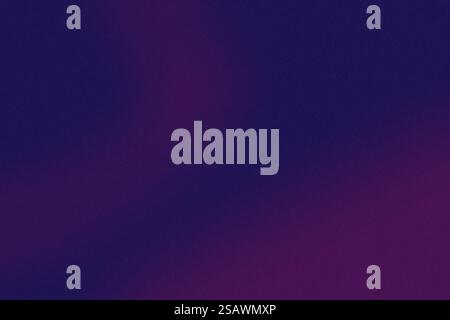 Illustrazione della texture della sfumatura di disturbo. Sfondo sfumato lilla viola. Effetto granuli di sabbia. Schema di punti del rumore astratto. Grana a rumore. Foto Stock