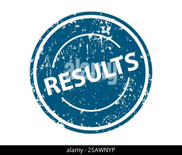 Adesivo dei risultati. Timbro trama vettoriale. Adesivo dei risultati. Timbro trama vettoriale. Illustrazione Vettoriale