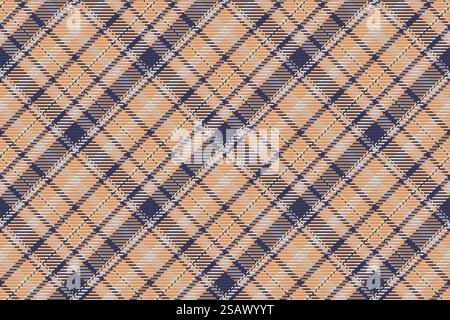 Motivo senza cuciture di tartan scozzese. Sfondo ripetibile con trama a quadretti. Sfondo vettoriale piatto con stampa tessile a righe. Motivo senza cuciture di tartan scozzese. Sfondo ripetibile con trama a quadretti. Stampa in tessuto a righe con sfondo vettoriale. Illustrazione Vettoriale