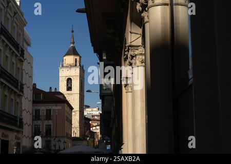 VALLADOLID, SPAGNA - 16 APRILE 2022: Cappella di Santiago Apostol nella città vecchia di Valladolid, Spagna. Foto Stock