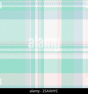 Design tessile in plaid testurizzato. Motivo a scacchi tartan per camicia, abito, tuta, stampa di carta da imballaggio, invito e buono regalo. Design tessile in plaid testurizzato. Campione in tessuto a scacchi per camicia, abito, tuta, stampa di carta da imballaggio, invito e carta regalo. Illustrazione Vettoriale