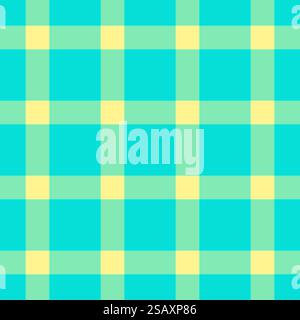 Scura della consistenza dello sfondo, splendido plaid tartan senza cuciture. Acquista tessuto vettoriale con fantasia in colori verde e verde. Illustrazione Vettoriale