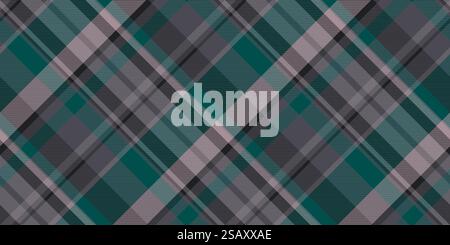 Vettoriale di fantasia di tessuto di identità, trama a scacchi senza cuciture di pelliccia. Sfondo per mobili in tessuto tartan a quadri in colori pastello e tè. Vettoriale di fantasia di tessuto di identità, trama a scacchi senza cuciture di pelliccia. Sfondo per mobili in tessuto tartan a quadri in colori pastello e tè. Illustrazione Vettoriale