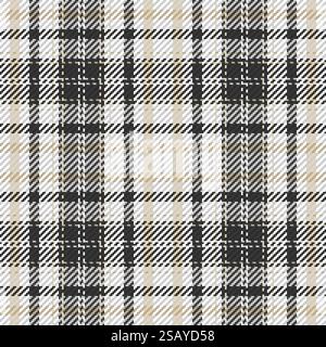 Motivo senza cuciture di tartan scozzese. Sfondo ripetibile con trama a quadretti. Sfondo vettoriale piatto con stampa tessile a righe. Motivo senza cuciture di tartan scozzese. Sfondo ripetibile con trama a quadretti. Stampa in tessuto a righe con sfondo vettoriale. Illustrazione Vettoriale