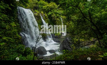 Cascate di Tchulpapa Foto Stock