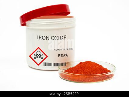 Utilizzato in vernici e rivestimenti Foto Stock