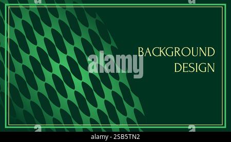 Lo strato vettoriale di sfondo blu e turchese verde si sovrappone allo spazio scuro per creare lo sfondo Illustrazione Vettoriale