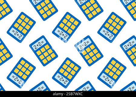Icona blu di protezione tramite password e accesso di sicurezza motivo isolato senza cuciture su sfondo bianco. Illustrazione Vettoriale