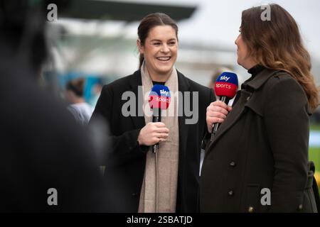 Manchester, Regno Unito. 2 febbraio 2025. MANCHESTER, INGHILTERRA - 2 FEBBRAIO: Jen Beattie durante il Barclays Women's Super League match tra Manchester City Women e Arsenal Women al Joie Stadium il 2 febbraio 2025 a Manchester, Inghilterra Credit: Nina Faroooqi/Alamy Live News Foto Stock