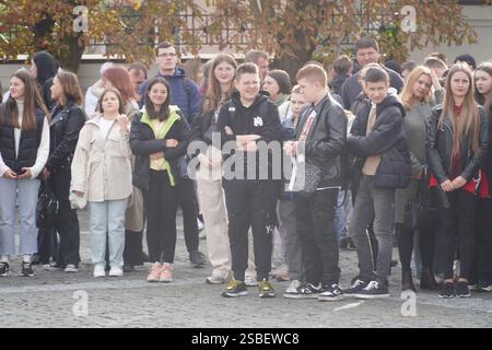 Food Industry Day, Lutsk, Ucraina unità strutturale separata "Volyn Vocational College of the National University of Food Technologies" 10/12/2023 Foto Stock