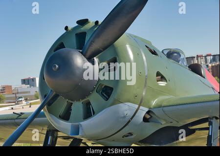 Polikarpov i-16 Mosca / rata Fundacion Infante de Orleans Foto Stock