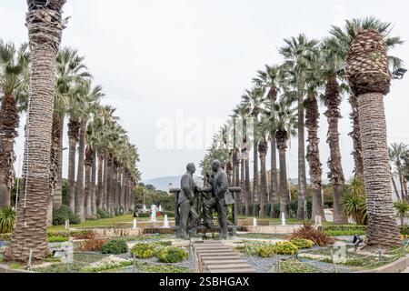 Parco urbano di Kültürpark a İzmir, Turchia. Situato nel quartiere di Konak, Foto Stock