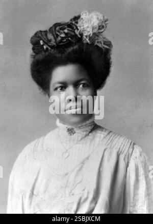 Nannie Helen Burroughs (2 maggio 1879 – 20 maggio 1961) è stata un'educatrice afroamericana, oratrice, leader religioso, attivista per i diritti civili e femminista. Foto Stock