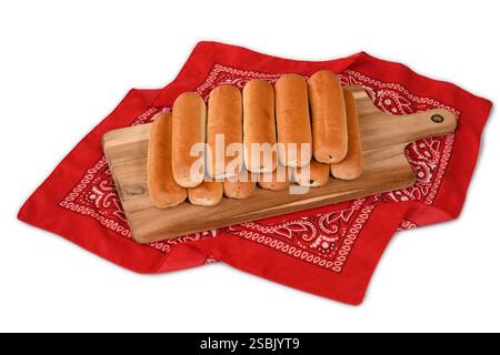 Involtini di salsiccia brabantini Foto Stock
