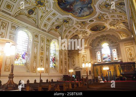 San Michele e tutti i Santi. Great Witley Parish Church, Great Whitley, Worcester, Regno Unito Foto Stock