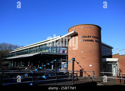 Dudley Canal and tunnel trust building presso il Black Country Living Museum, Dudley, West midlands, Inghilterra, Regno Unito. Foto Stock