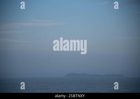 Gamboa Beach sulla costa di Santa Catarina nel sud del Brasile. Foto Stock