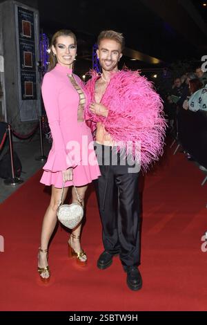 Rebecca Kunikowski und Felix Nieder / Lambertz Monday Night 2025 im Alten Wartesaal / Köln / 03. Feb. 2025 *** Rebecca Kunikowski e Felix Nieder Lambertz Lunedi notte 2025 all'Alter Wartesaal Cologne 3 febbraio 2025 Foto Stock