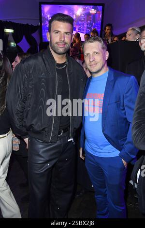 Jay Khan e Oliver Pocher bei der Lambertz lunedì sera am 3.02.2025 a Koeln Foto Stock