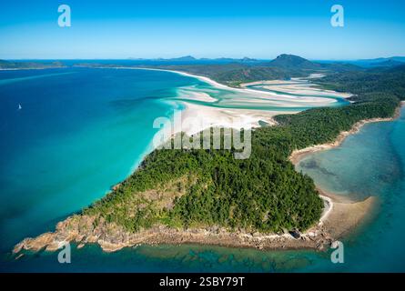 Hill Inlet a Whitsunday Island Foto Stock