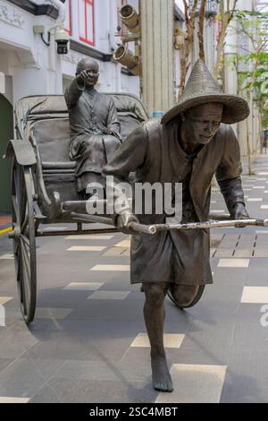 Verso casa, Lim Leong Seng Foto Stock