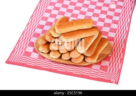 Involtini di salsiccia brabantini Foto Stock
