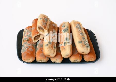 Involtini di salsiccia Brabantian ammuffiti Foto Stock