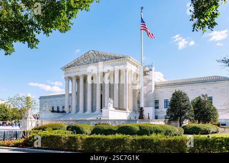 Corte Suprema DEGLI STATI UNITI a Washington DC, District of Columbia, USA Foto Stock