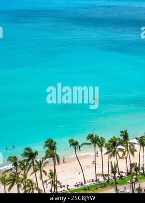 Catseye Beach sull'Isola di Hamilton nelle Whitsundays Foto Stock