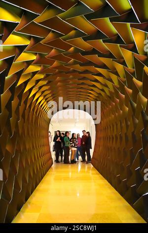 Valencia, Spagna - 27 dicembre 2024: Centro artistico Hortensia Herrero a Valencia Foto Stock