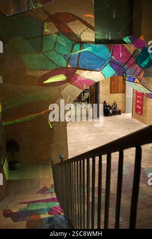 Valencia, Spagna - 27 dicembre 2024: Centro artistico Hortensia Herrero a Valencia Foto Stock