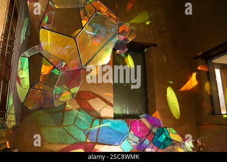 Valencia, Spagna - 27 dicembre 2024: Centro artistico Hortensia Herrero a Valencia Foto Stock