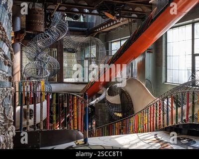 Museo della città, ubicazione: St. Louis, Missouri, progettista: Bob Cassilly Foto Stock