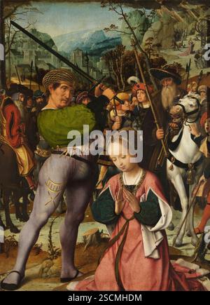 Il Martirio di Santa Caterina d'Alessandria, 1500-1510. Foto Stock