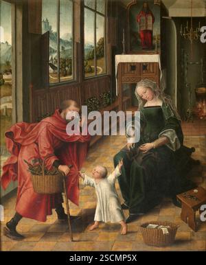La Sacra famiglia, 1515. Foto Stock