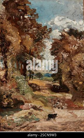 Il Cornfield, intorno al 1816. Foto Stock