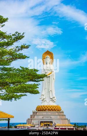 Tempio Nanshan Guanyin a Sanya, Hainan Foto Stock