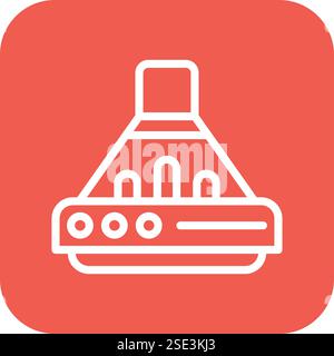 Illustrazione di progettazione dell'icona del vettore estrattore Illustrazione Vettoriale