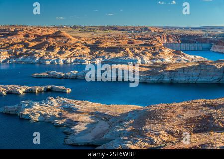 Lago Powell, Glen Canyon National Recreation area, Page, Arizona, Stati Uniti Foto Stock