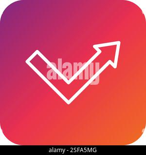 Illustrazione di progettazione dell'icona del vettore di rimbalzo Illustrazione Vettoriale